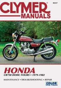Honda CB750 Dual Overhead Cam Motorcycle (1979-1982) Service Repair Manual