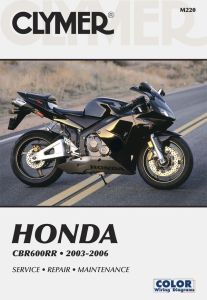 Honda CBR600RR Motorcycle (2003-2006) Service Repair Manual