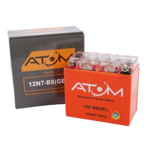 YB7-A - Atom Gel Motorcycle Battery 12V 7Ah