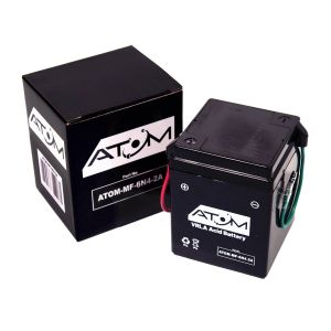 6N4-2A - Atom AGM Motorcycle Battery 6V 4Ah 35CCA
