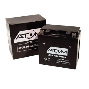 YTX14-BS - Atom AGM Motorcycle Battery 12V 14Ah 285CCA