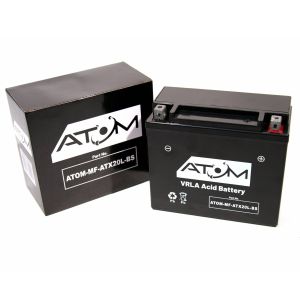 YTX20L-BS - Atom AGM Motorcycle Battery 12V 20Ah 320CCA