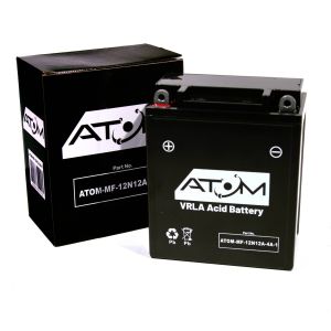 12N12A-4A-1 - Atom AGM Motorcycle Battery 12V 12Ah 265CCA