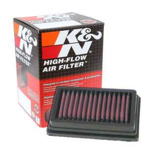 K&N Reusable High-Flow Performance Motorcycle Air Filter - BM-1204