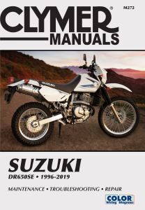 Suzuki DR650 Series Motorcycle (1996-2019) Service Repair Manual