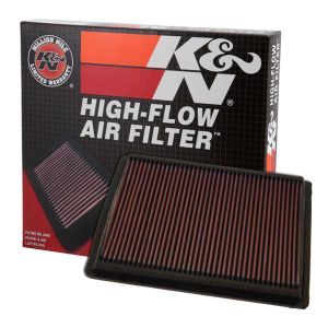 K&N Reusable High-Flow Performance Motorcycle Air Filter - DU-9001