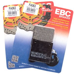 EBC FA063 Replacement Organic Full Front Brake Pad Set