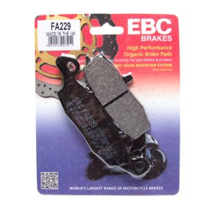 EBC FA229 Organic Replacement Motorcycle Brake Pads