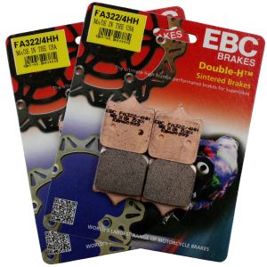 EBC FA322/4HH Complete Sintered Performance Motorcycle Brake Pads