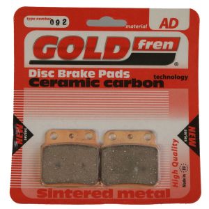 Goldfren AD092 Ceramic Carbon Brake Pads Replace VD341,FA137,FDB2016,SBS649