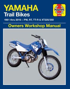Yamaha Trail Bikes (81 - 16) Haynes Repair Manual