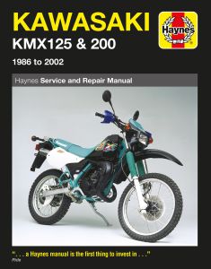 Kawasaki KMX125 & 200 (86 - 02) Haynes Repair Manual