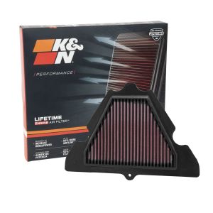 K&N Reusable High-Flow Performance Motorcycle Air Filter - KA1010