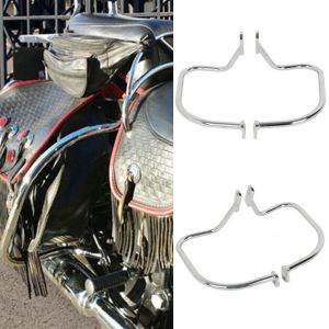 Chrome Rear Saddlebag Guard - Harley Softail Heritage Springer FLSTS 97-99
