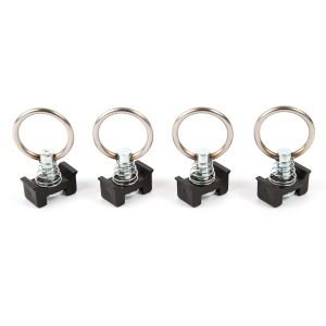 Ring Bolt Eyelets - Airline Load Securing Rail/Single Anchor Points x4