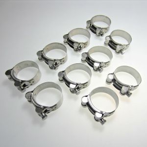 Stainless Steel Exhaust Clamp 48-51mm x10