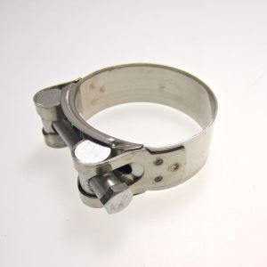 Stainless Steel Exhaust Clamp 52-55mm