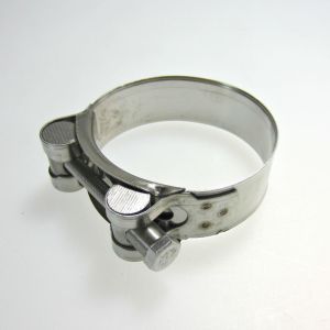 Stainless Steel Exhaust Clamp 56-59mm