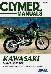 Kawasaki KLR650 Motorcycle (1987-2007) Service Repair Manual