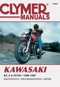 Kawasaki KZ, Z and ZX750 Motorcycle (1980-1985) Service Repair Manual