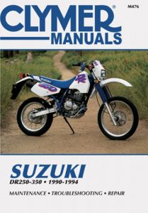 Suzuki DR250-350 Motorcycle (1990-1994) Service Repair Manual