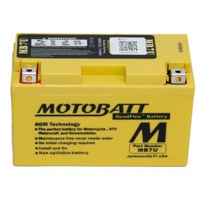 MB7U - Motobatt AGM Motorcycle Battery 12V 6Ah