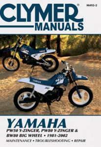 Yamaha PW50/80 Y-Zinger & BW80 Big Wheel Motorcycle (1981-2002) Clymer Repair Ma