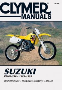 Suzuki RM80-250 Motorcycle (1989-1995) Service Repair Manual