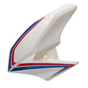 Pattern Replacement Left Side Cowling White - Honda CB125F 15-