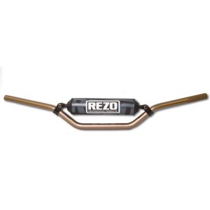 REZO Universal 22mm 7/8" Motorcycle Motorbike Aluminium Braced Handlebar - Bronze