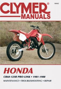 Honda CR60-125R Pro-Link Motorcycle (1981-1988) Service Repair Manual