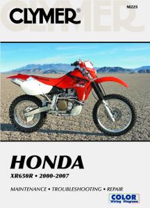 Honda XR650R Motorcycle (2000-2007) Service Repair Manual