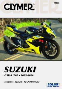 Suzuki GSX-R1000 Series Motorcycle (2005-2006) Service Repair Manual