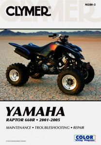 Yamaha YFM660R Raptor 660R ATV (2001-2005) Service Repair Manual