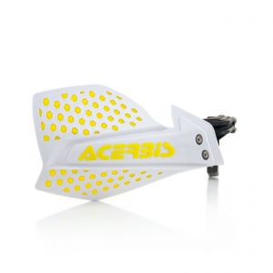 Acerbis X-Ultimate Handguards White and Yellow