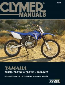 Yamaha TT-R50, TT-R110 and TT-R125 (04-17) Clymer Repair Manual