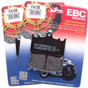 EBC FA158 Replacement Organic Full Front Brake Pad Set