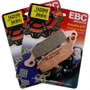 EBC FA229HH & FA321HH Complete Sintered Performance Motorcycle Brake Pads