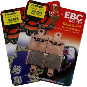 EBC FA417/4HH Complete Sintered Performance Motorcycle Brake Pads