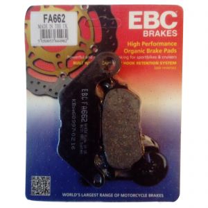 EBC FA662 Organic Replacement Motorcycle Brake Pads