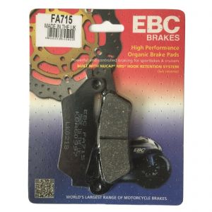 EBC FA715 Organic Replacement Motorcycle Brake Pads