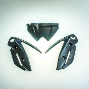 Yamaha XJ6 2009-2012 Headlight Surround Fairing Kit (3 Pieces) - Unpainted