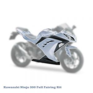 Kawasaki Ninja 300 13-14 Full Fairing Kit (17 pieces) - White
