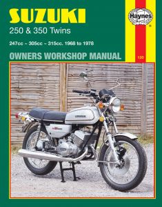 Suzuki 250 & 350 Twins (68 - 79) Haynes Repair Manual