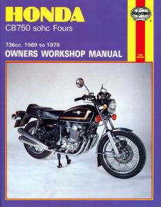 Honda CB750 sohc Four (69-79) Haynes Repair Manual
