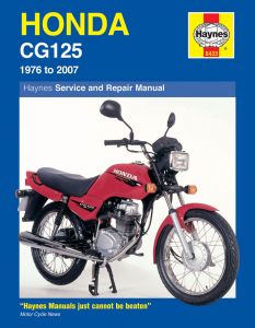 Honda CG125 (76 - 07) Haynes Repair Manual