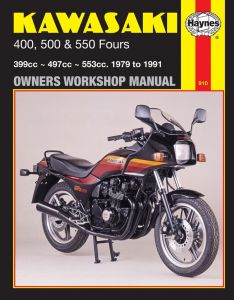 Kawasaki 400, 500 & 550 Fours (79 - 91) Haynes Repair Manual