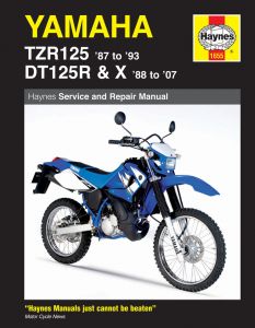 Yamaha TZR125 (87 - 93) & DT125R/X (88 - 07) Haynes Repair Manual