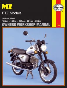 MZ ETZ Models (81 - 95) Haynes Repair Manual