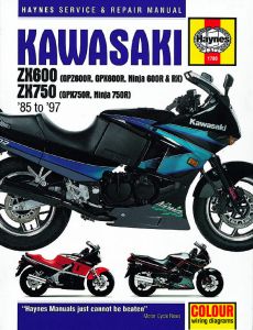 Kawasaki ZX600 (GPZ600R, GPX600R, Ninja 600R & RX) & ZX750 (GPX750R, Ninja 750R)
